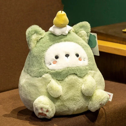 Niedliche Fuji-Teddybären als Kuscheltiere