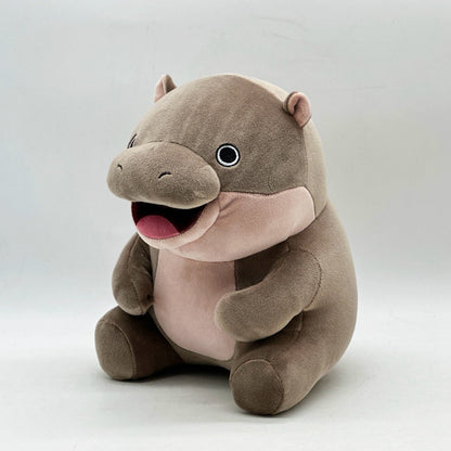 Niedliches Baby-Nilpferd, weiches Plüschtier