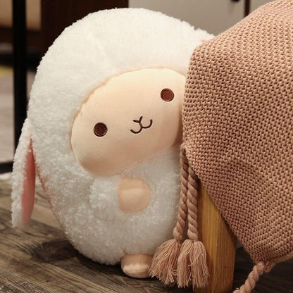 Cuddly Lucky Lamb Stuffed Animal Toy - Halri