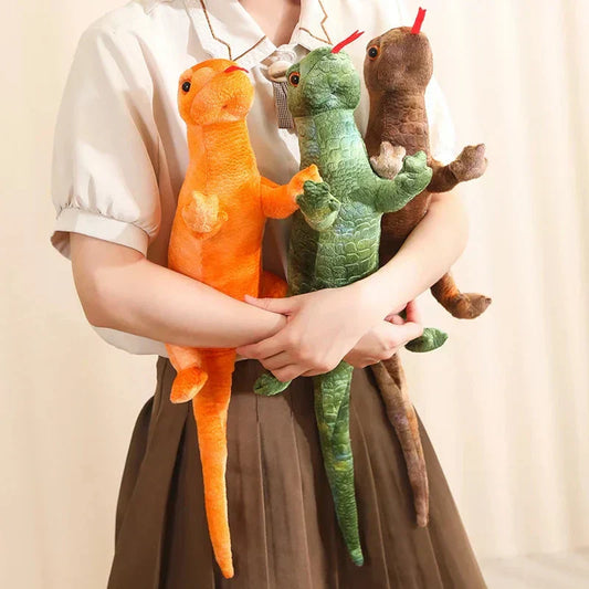 Realistic Colorful Reptile Stuffed Animal Toy - Halri