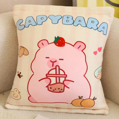 Süße rosa Kawaii Plüsch-Süßigkeiten-Geldbörse