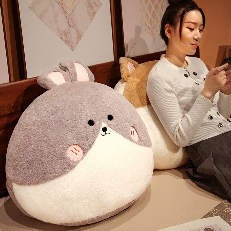 Cuddly Animal Plush Pillow Soft Toy Set - Halri