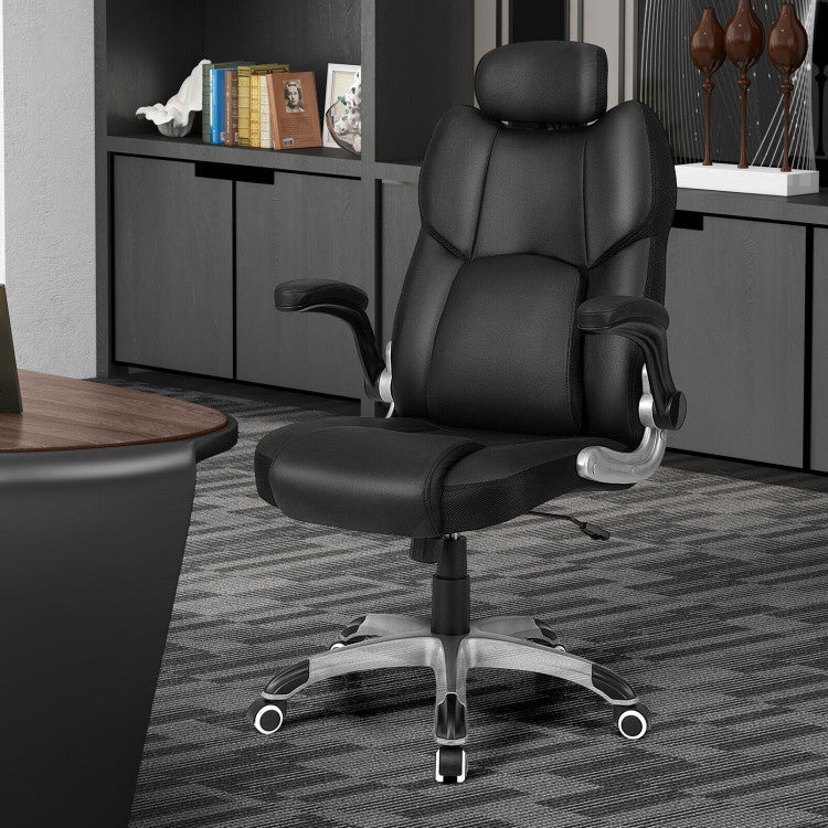 Ergonomic Massage Desk Chair With Adjustable Neck Support