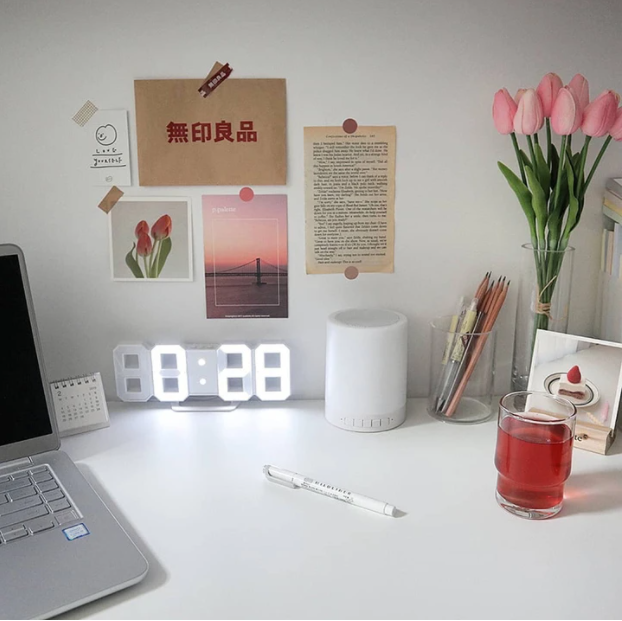 Advanced LED Clock with Date and Temperature Display