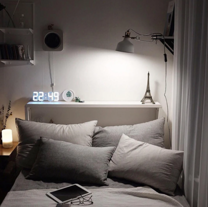 Advanced LED Clock with Date and Temperature Display