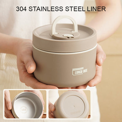 Heat Insulated Food Container with Free Lunch Bag