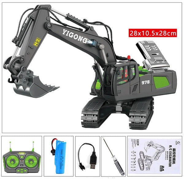Fun Kids Construction Truck RC Vehicle Toy