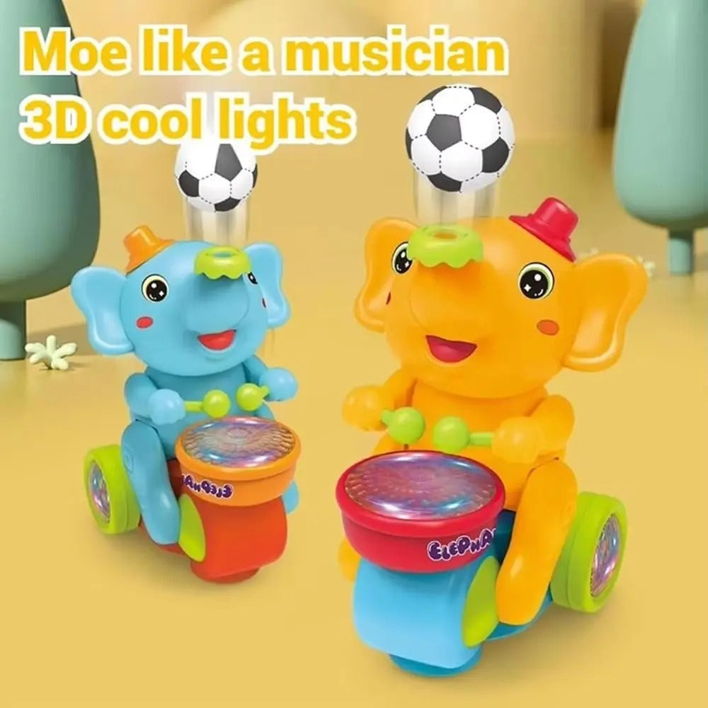 Colorful Baby Music Drum Toy with Lights