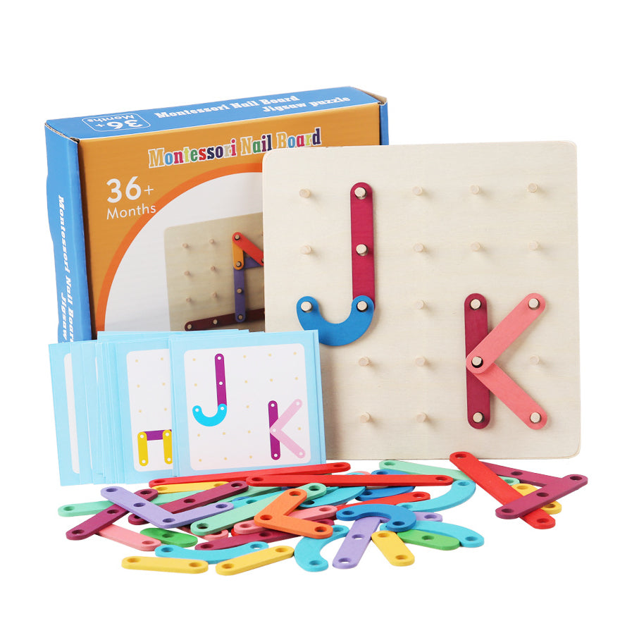 Fun Wooden Puzzle Board Game - Halri