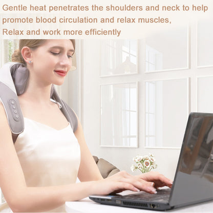 Heated Massage Pillow for Neck and Shoulders Relief