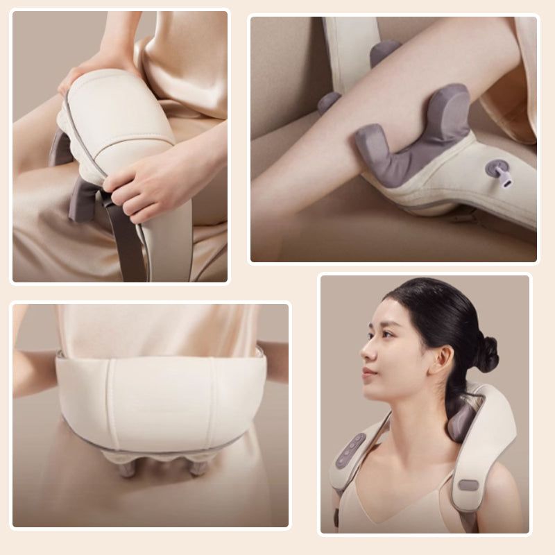 Heated Massage Pillow for Neck and Shoulders Relief