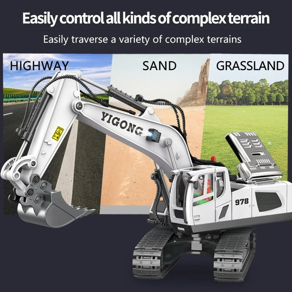 Fun Kids Construction Truck RC Vehicle Toy