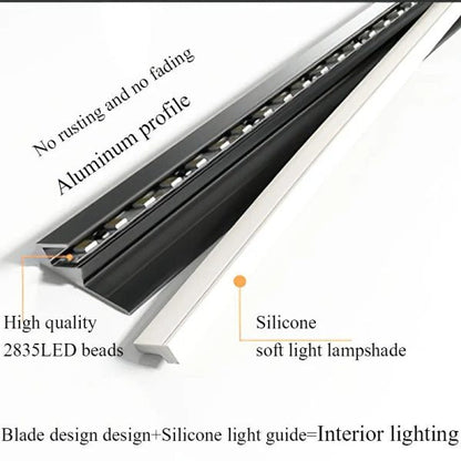 Slim LED Under Cabinet Light Bars Thin Strips