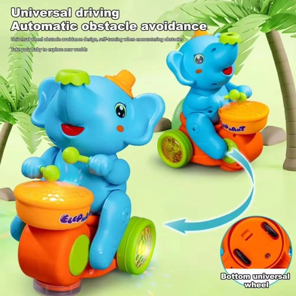 Colorful Baby Music Drum Toy with Lights