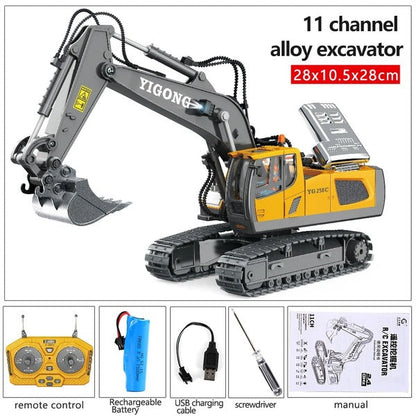 Fun Kids Construction Truck RC Vehicle Toy