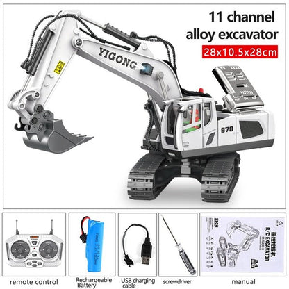 Fun Kids Construction Truck RC Vehicle Toy