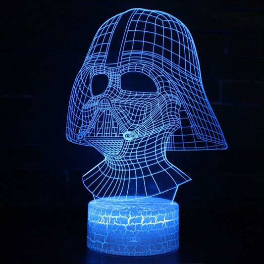 3D Star Wars Darth Vader Desk Lamp - Halri