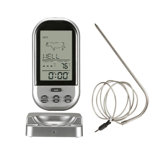 Accurate Bluetooth Oven Thermometer with Alert Timer - Halri