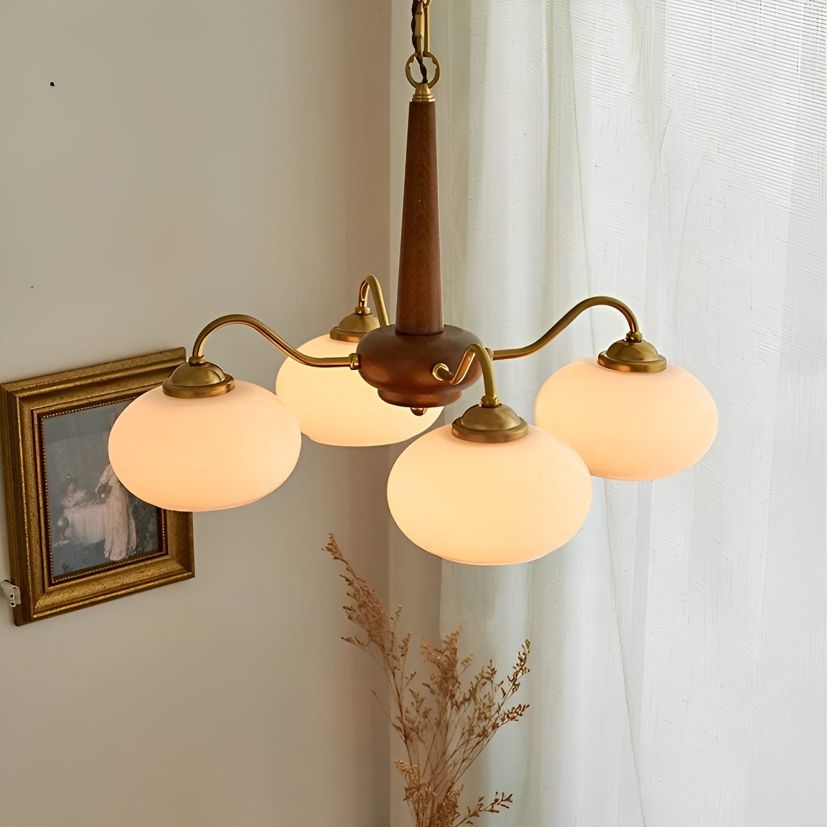 Rustic Wooden Pendant Ceiling Light Fixtures