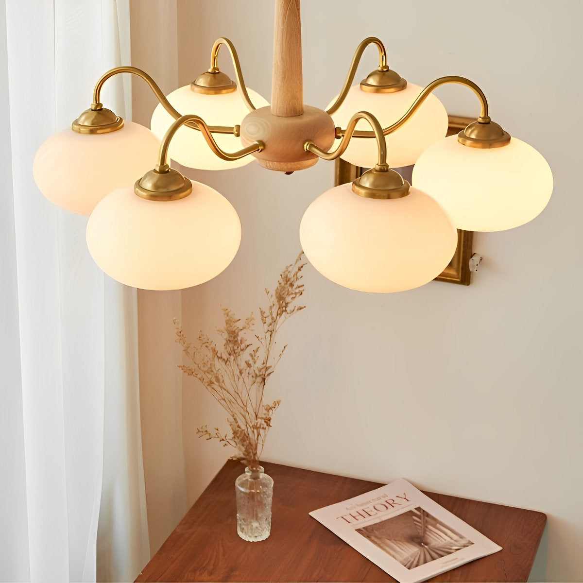 Rustic Wooden Pendant Ceiling Light Fixtures - Halri
