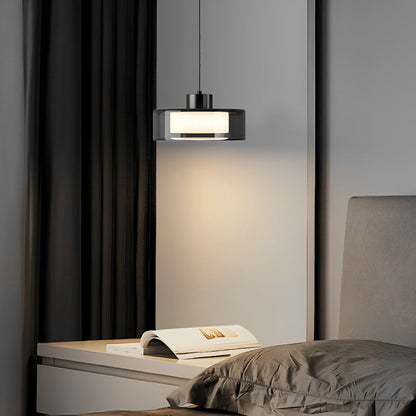 Elegant Simple Crystal Drop Bedside Table Lamp