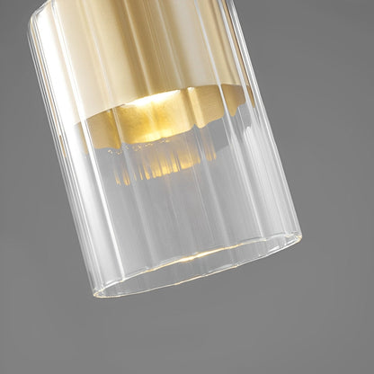 Elegant Simple Crystal Drop Bedside Table Lamp