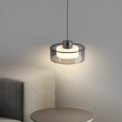 Elegant Simple Crystal Drop Bedside Table Lamp