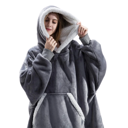 Oversized Cozy Sweatshirt Blanket