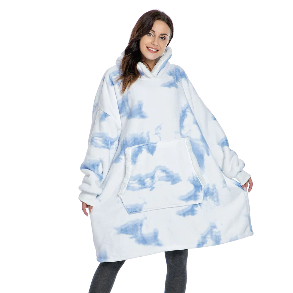 Oversized Cozy Sweatshirt Blanket