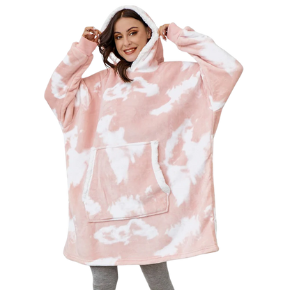 Oversized Cozy Sweatshirt Blanket