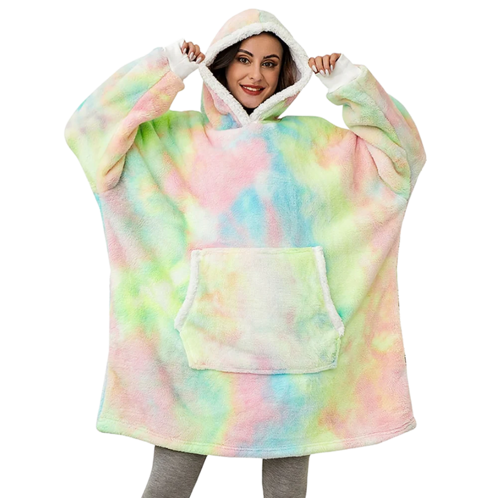 Oversized Cozy Sweatshirt Blanket