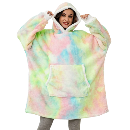 Oversized Cozy Sweatshirt Blanket