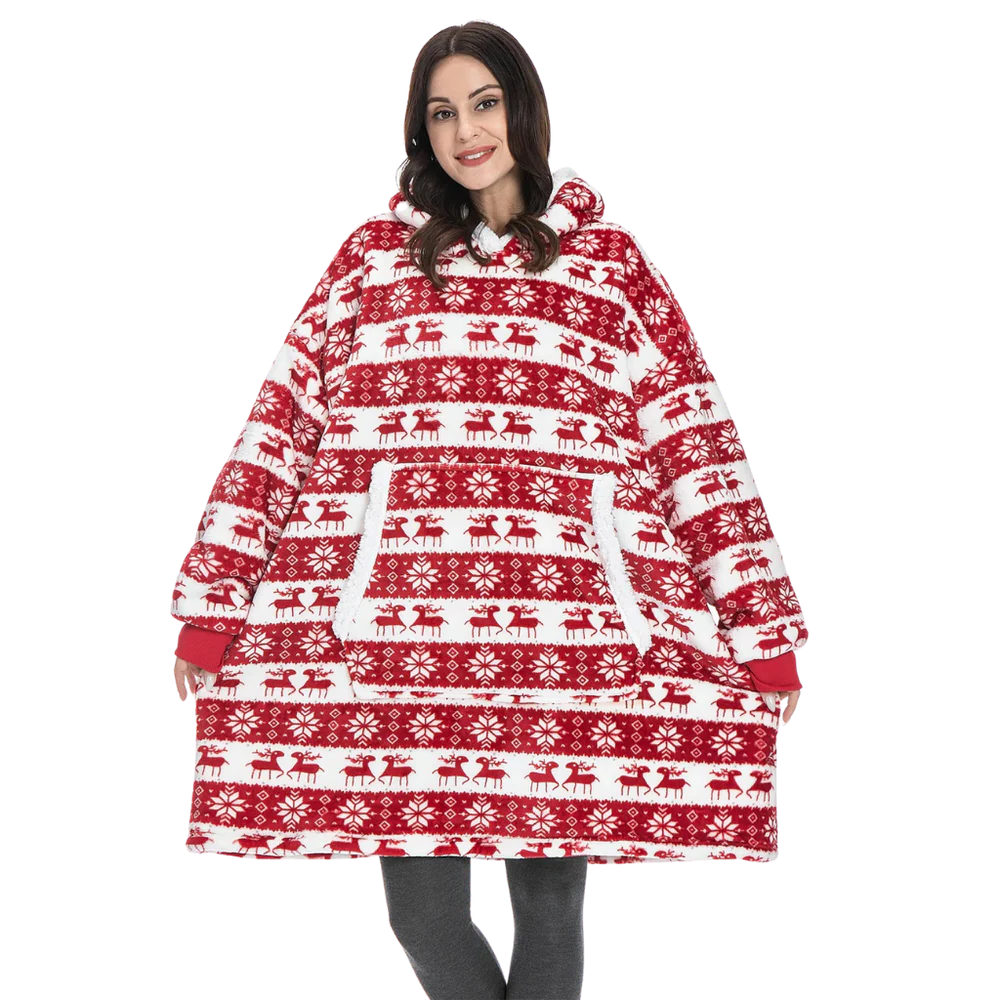 Oversized Cozy Sweatshirt Blanket
