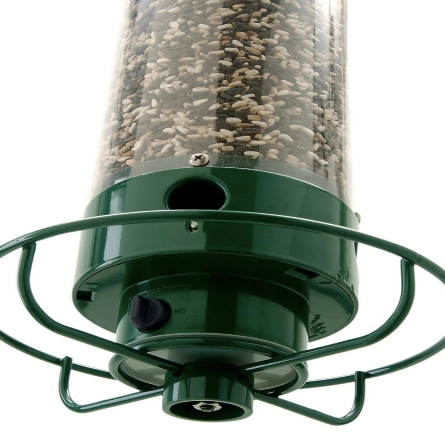 Wild Bird Feeder with Squirrel Guard and Spin Tray