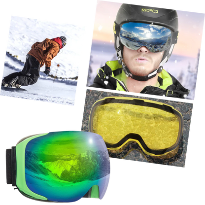 Winter Sports Goggles with Extra Lenses