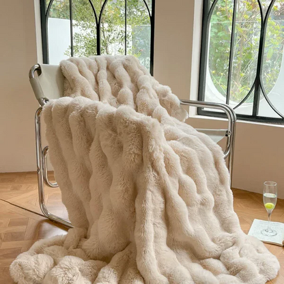 Cozy Soft Plush Fur Blanket for Cold Nights