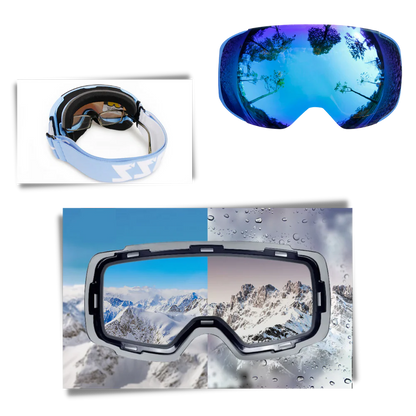 Winter Sports Goggles with Extra Lenses