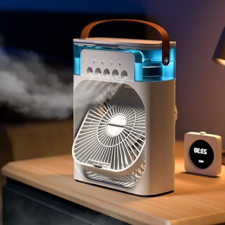 Portable Mini Air Cooler Silent Water Fan - Halri