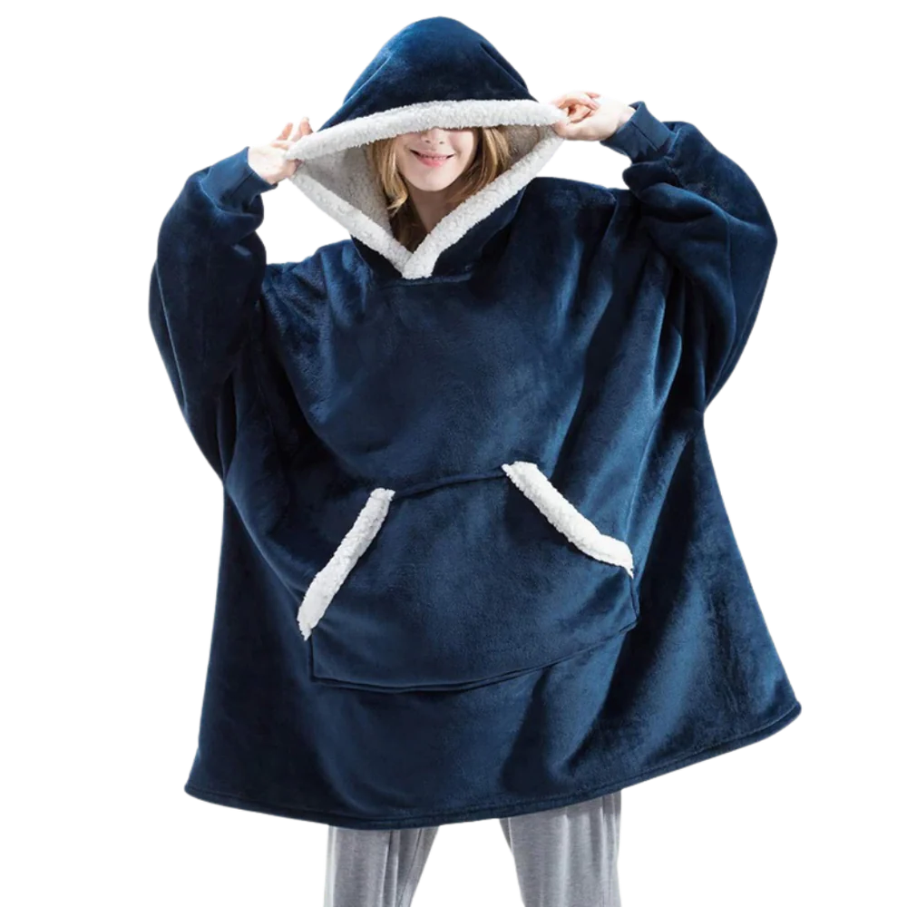 Oversized Cozy Sweatshirt Blanket