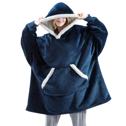Oversized Cozy Sweatshirt Blanket