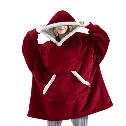 Oversized Cozy Sweatshirt Blanket