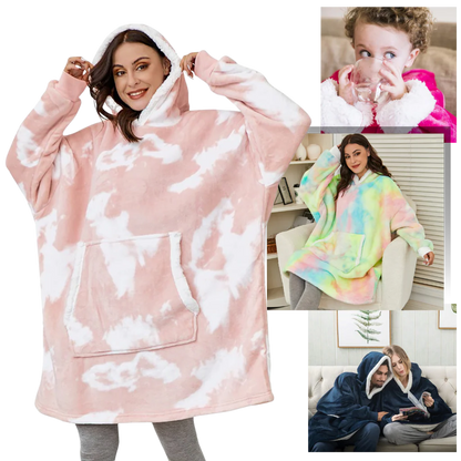 Oversized Cozy Sweatshirt Blanket