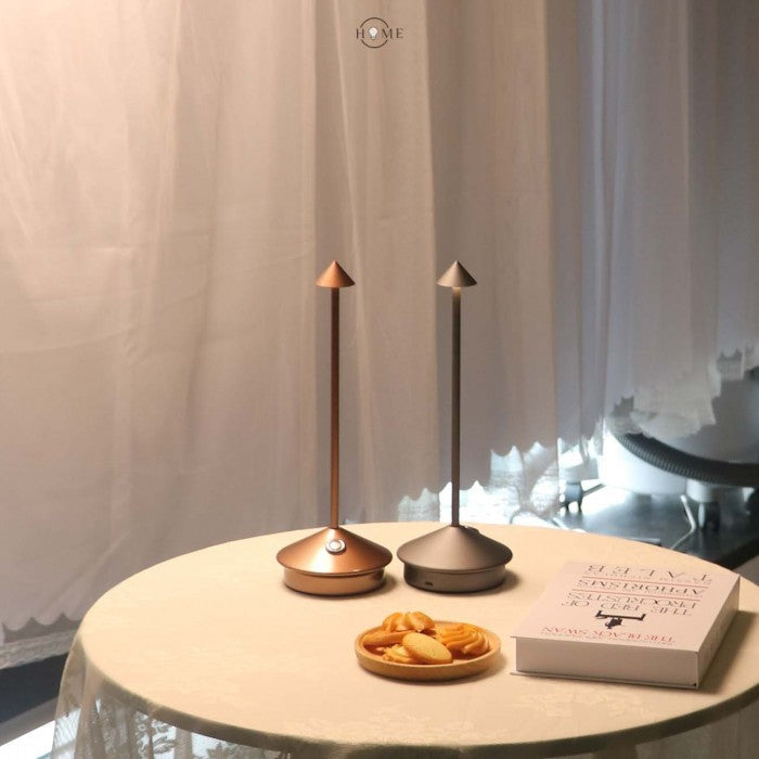 Modern Cordless LED Table Lamp Rechargeable Touch Dimmable