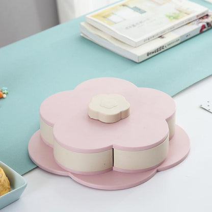 Decorative Spinning Floral Storage Container - Halri