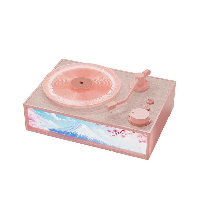 Relaxing Wireless Speaker with Colorful Nightlight
