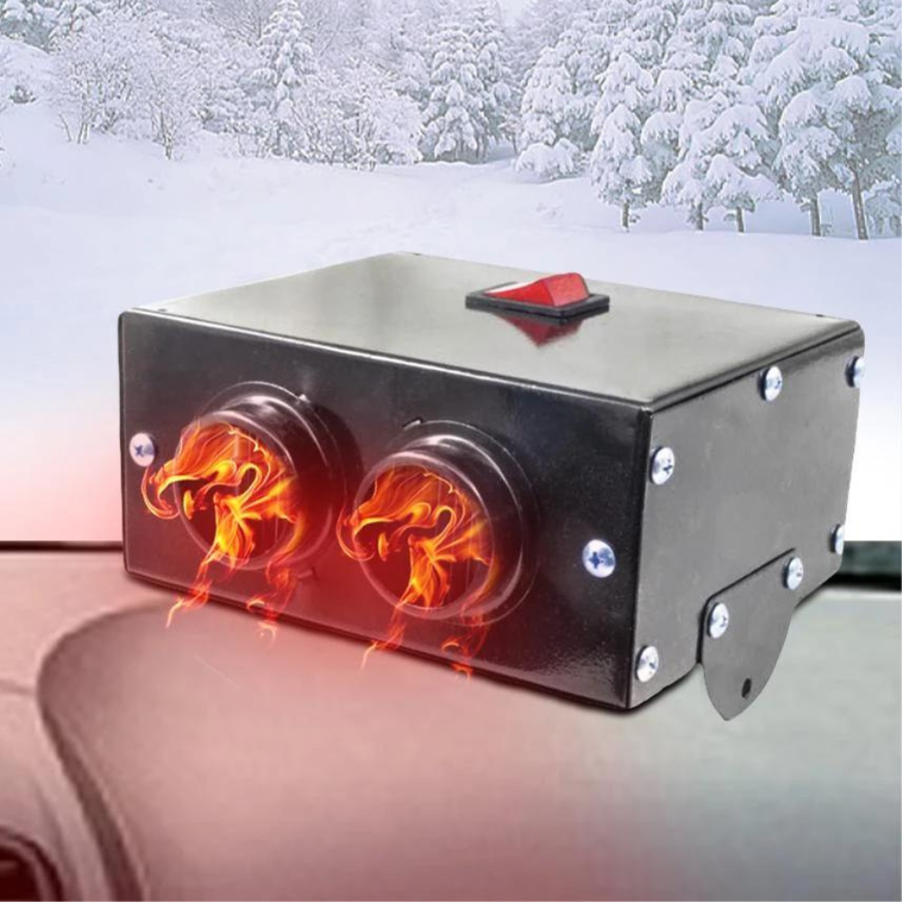 Compact 12V Auto Heater – Portable Window Demister for Cold Weather - Halri