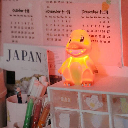 Bunte Pikachu-Nachtlampe für Kinder