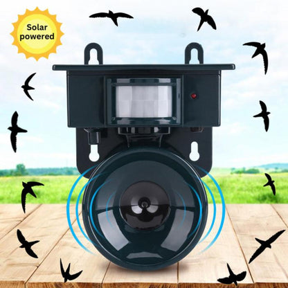 Automatic Bird Repellent Ultrasonic Scarer for Garden
