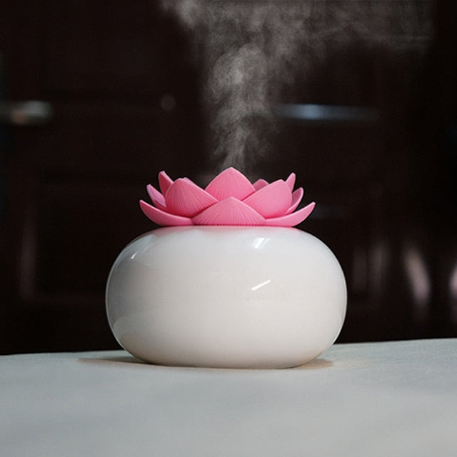 Beruhigende Aromalampe aus Keramik für ätherische Öle