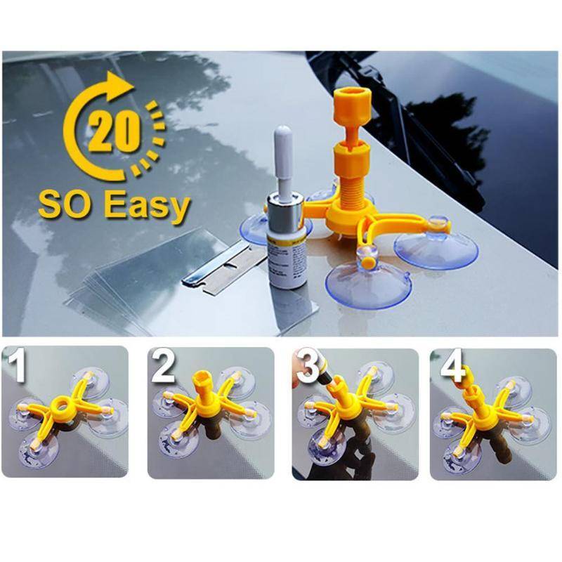 Car Windscreen Crack Fix Kit
